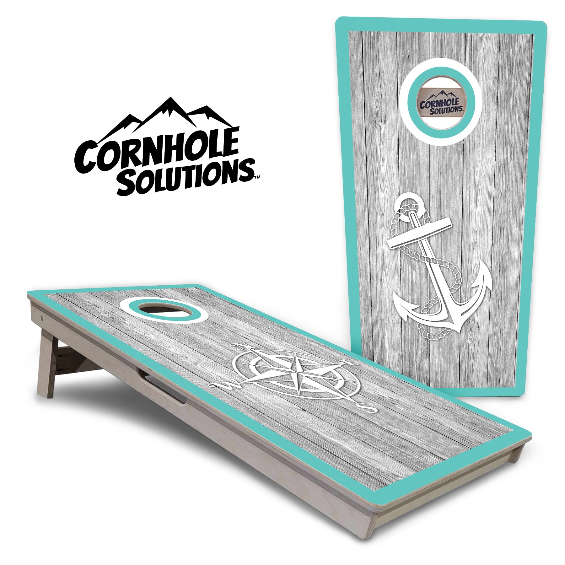 Tournament Boards - Anchor & Compass Design – Cornhole Solutions