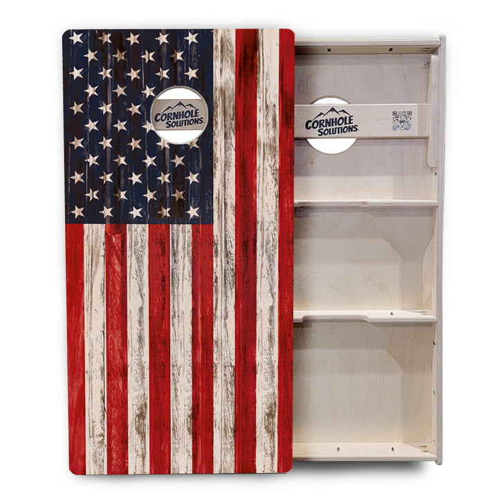 Antique Flag510 Cornhole Boards - Professional Tournament Series