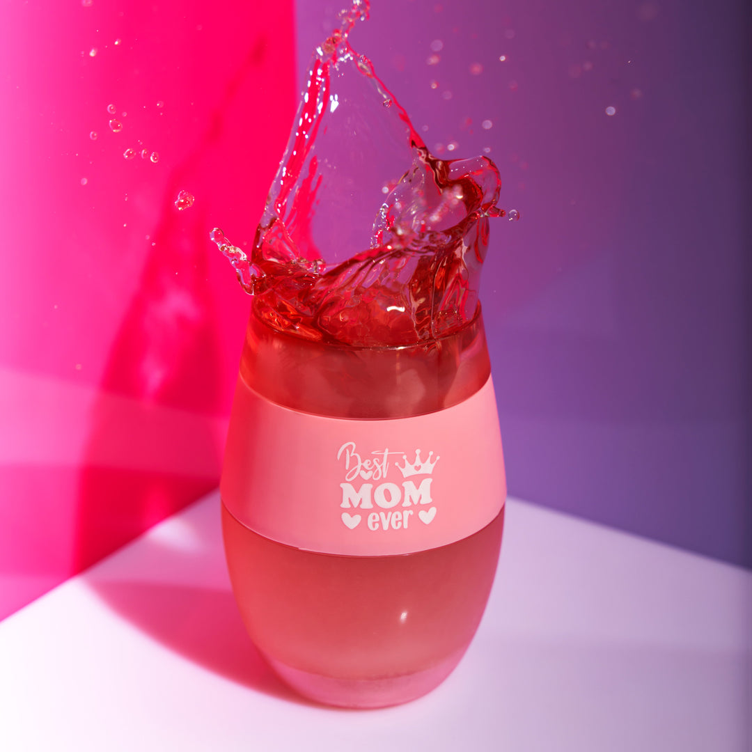 "Best Mom Ever" Wine FREEZE Cooling Cup Collective