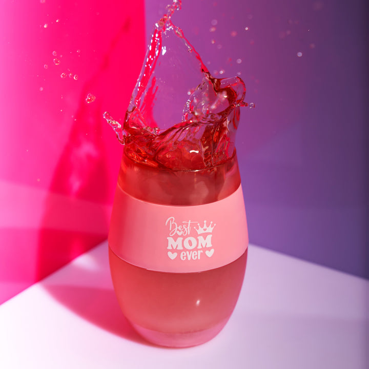 "Best Mom Ever" Wine FREEZE Cooling Cup Collective