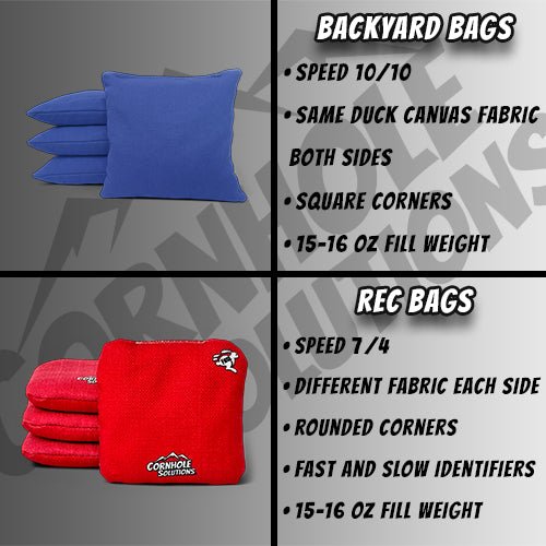 Backyard Cornhole Bags – Set of 4