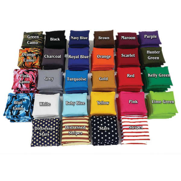 All-Weather Cornhole Bags – Set of 8 (Pick 2 Colors)