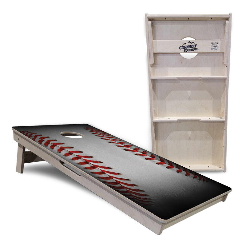 Tournament Boards - Baseball Theme Design Options - Professional Tournament 2'x4' Regulation Cornhole Set - 3/4″ Baltic Birch + UV Direct Print + UV Clear Coat