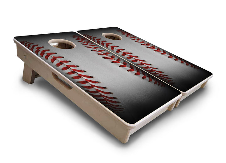 Mini Cornhole Boards - Baseball Design