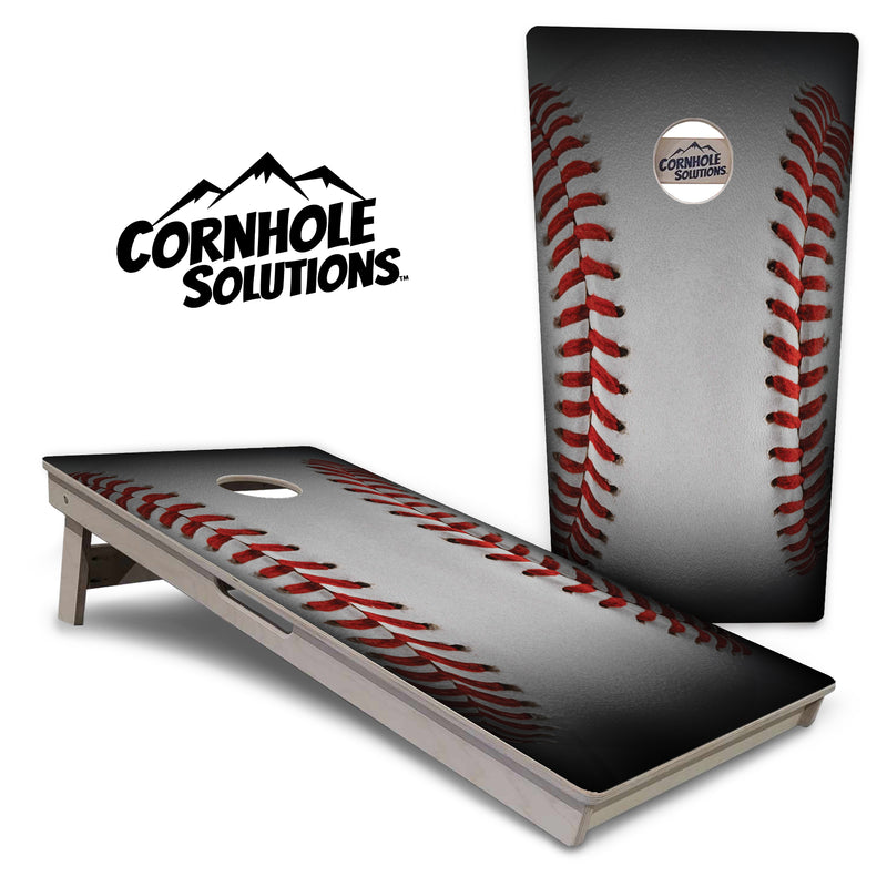 Tournament Boards - Baseball Design - Professional Tournament 2'x4' Regulation Cornhole Set - 3/4″ Baltic Birch + UV Direct Print + UV Clear Coat