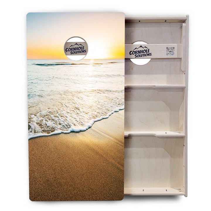 Beach Sunset Cornhole Boards - Professional Tournament Series