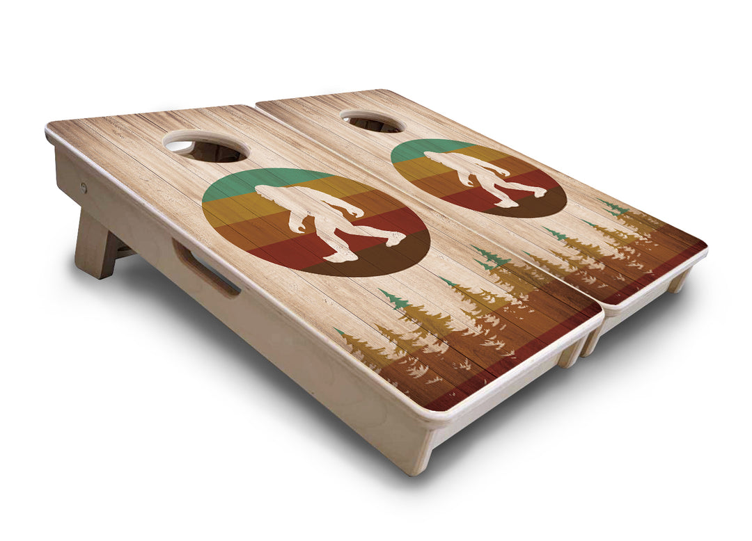 Mini Cornhole Boards - Bigfoot Circle