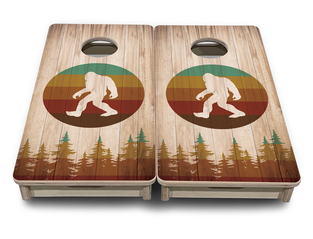 Mini Cornhole Boards - Bigfoot Circle