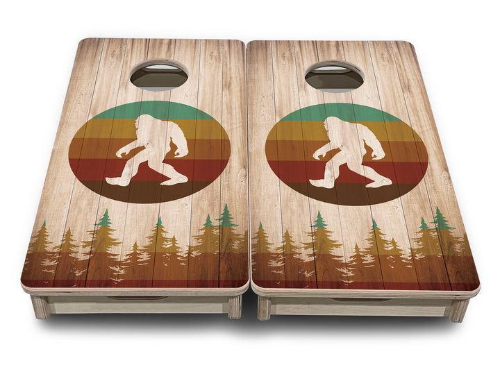 Mini Cornhole Boards - Bigfoot Circle