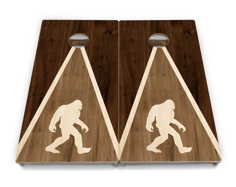 Tournament Boards - Bigfoot Triangle - Professional Tournament 2'x4' Regulation Cornhole Set - 3/4″ Baltic Birch - UV Direct Print + UV Clear Coat