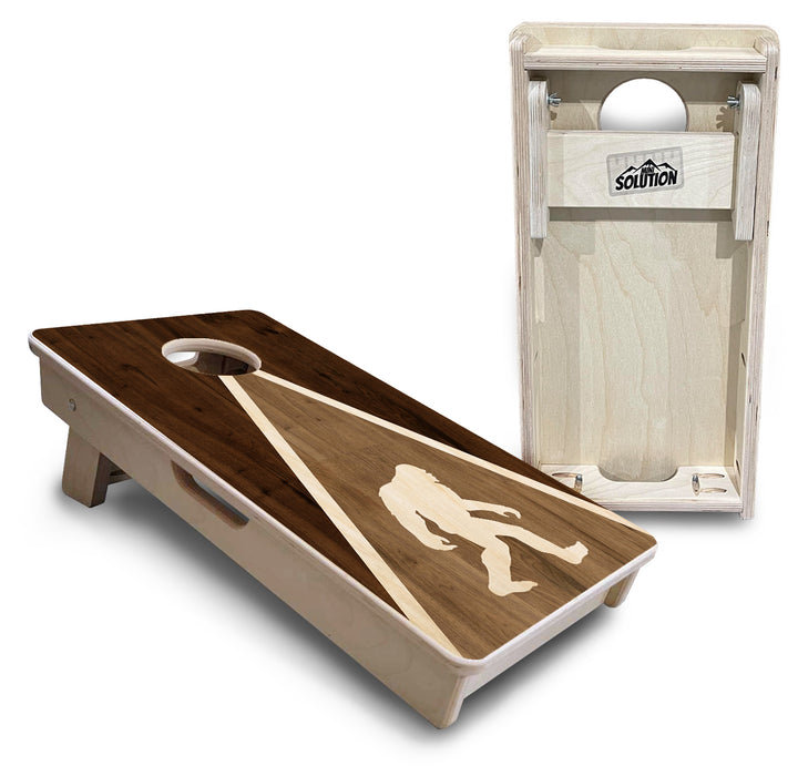 Mini Cornhole Boards - Bigfoot Triangle