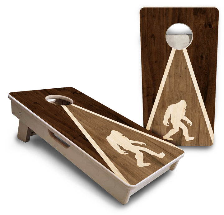Mini Cornhole Boards - Bigfoot Triangle