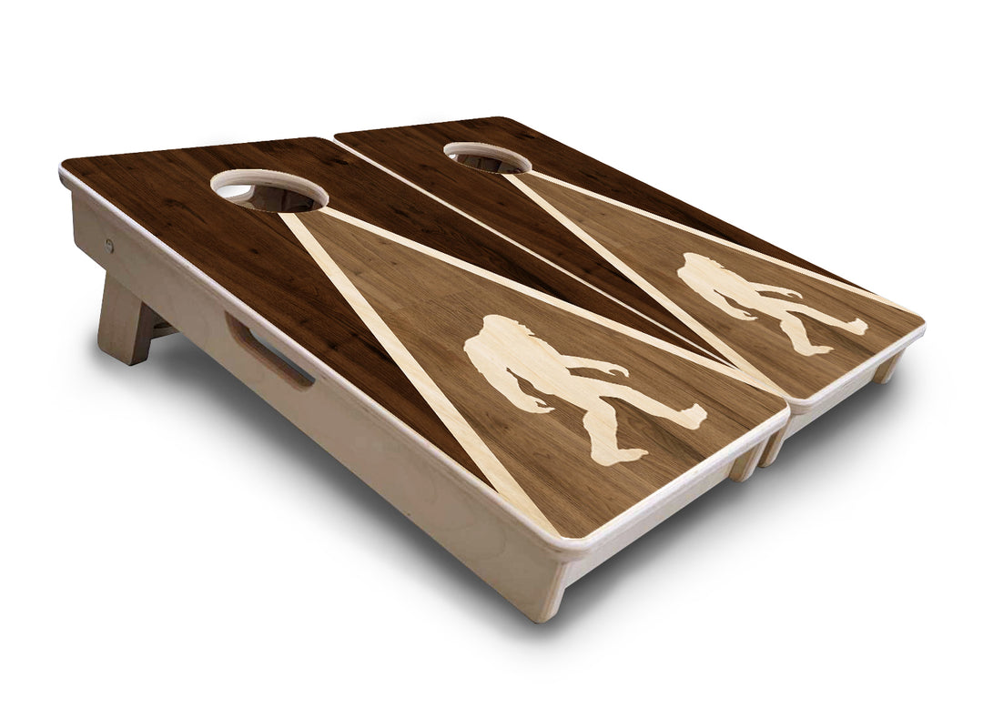 Mini Cornhole Boards - Bigfoot Triangle