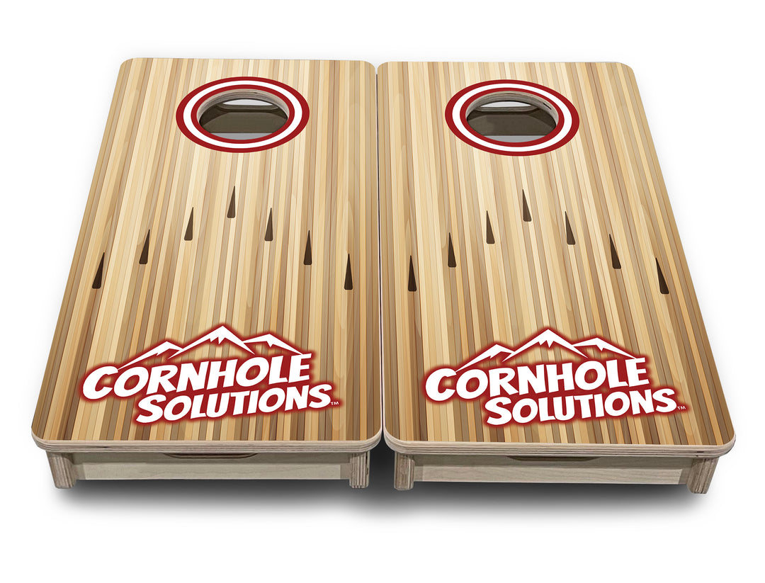 Bowling - Mini or Vacation Size Cornhole Boards (2 Design Options)