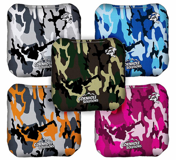 Pro Style Regulation 6x6 - Rec Cornhole Bags - Camo Colors - Speed 4 & 7 (Set of 4 or 8 Bags)