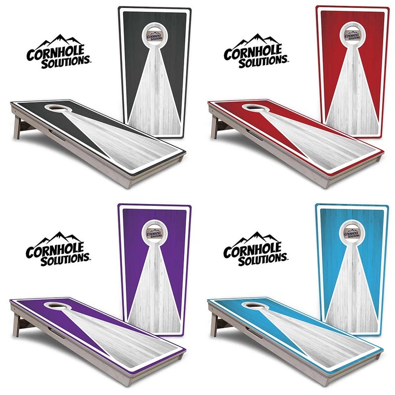 Tournament Boards - Keyhole Design Options - Professional Tournament 2'x4' Regulation Cornhole Set - 3/4″ Baltic Birch - UV Direct Print + UV Clear Coat