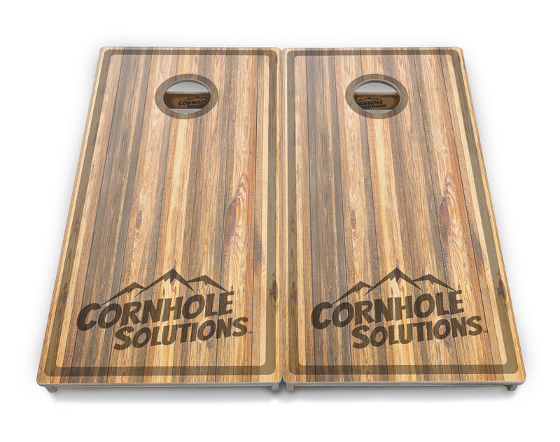 Tournament Boards - Cutting Board Design Options - Professional Tournament 2'x4' Regulation Cornhole Set - 3/4″ Baltic Birch + UV Direct Print + UV Clear Coat