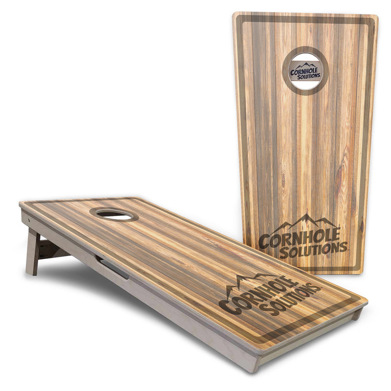 Tournament Boards - Cutting Board Design Options - Professional Tournament 2'x4' Regulation Cornhole Set - 3/4″ Baltic Birch + UV Direct Print + UV Clear Coat