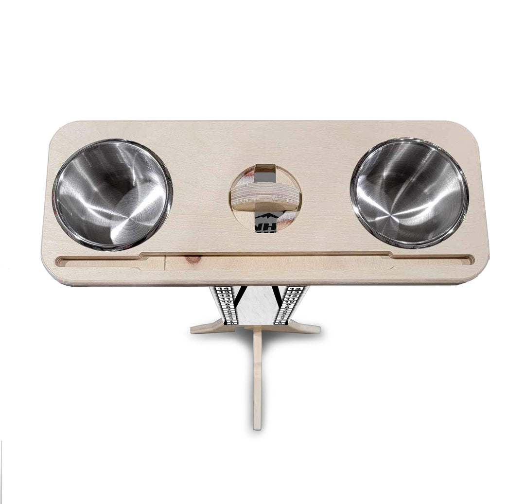 Grey Triangle - Score Stand (cups & clips included) Score/Drink Stand