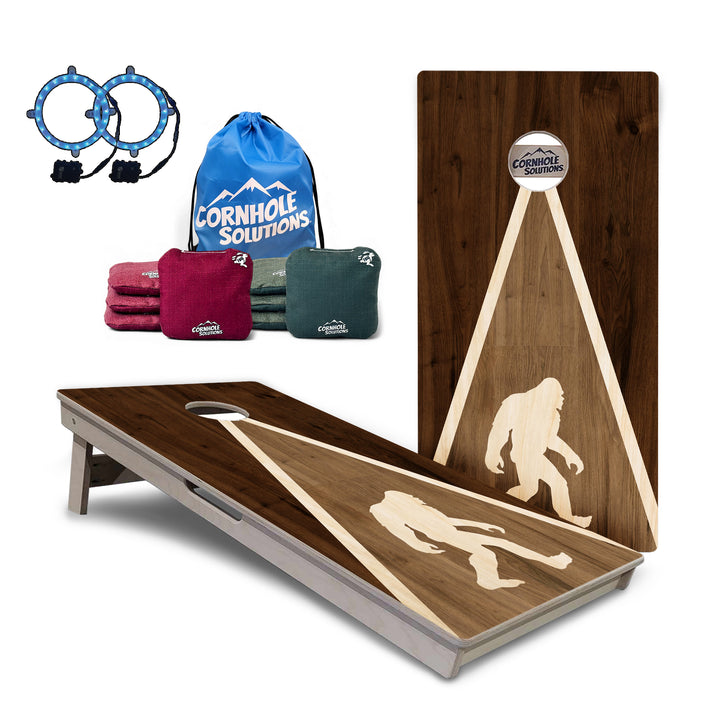 Holiday Special - Bigfoot Triangle Cornhole Boards - Professional Tournament Series