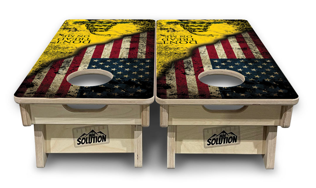 Mini Cornhole Boards - DTOM & We The People