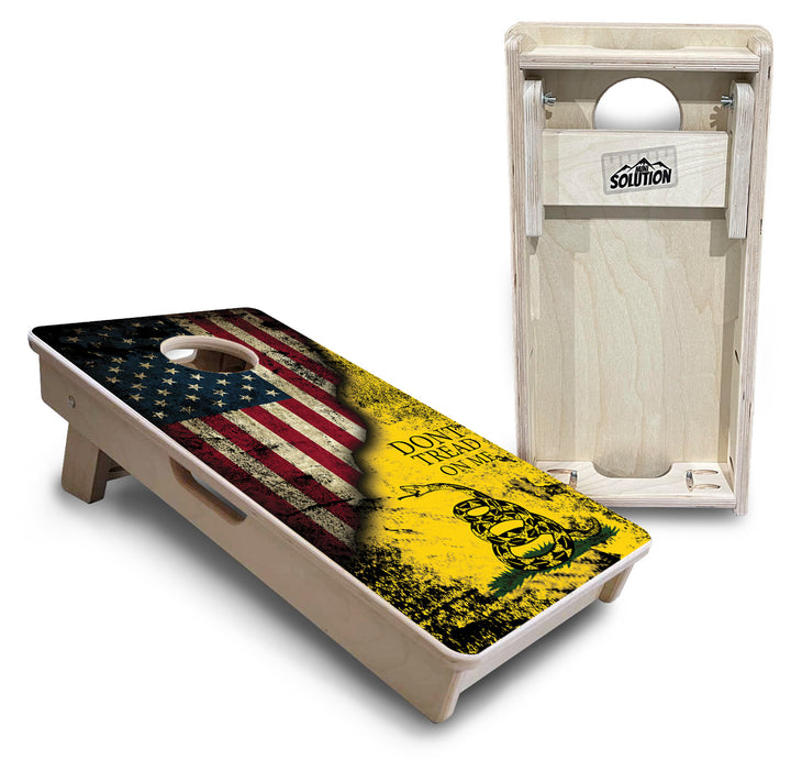 Mini Cornhole Boards - DTOM & We The People