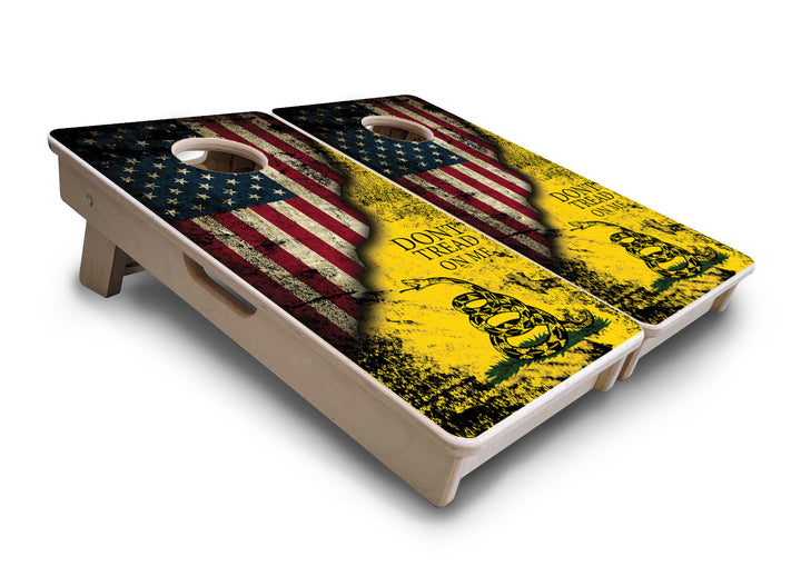 Mini Cornhole Boards - DTOM & We The People