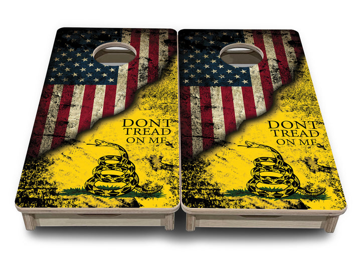 Mini Cornhole Boards - DTOM & We The People