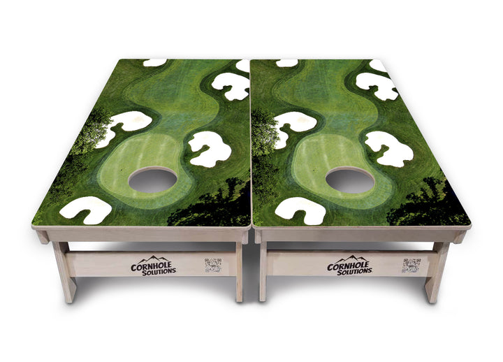 Golf Course Cornhole Boards - Professional Tournament Series