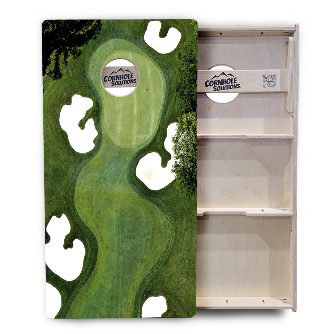 Golf Course Cornhole Boards - Professional Tournament Series