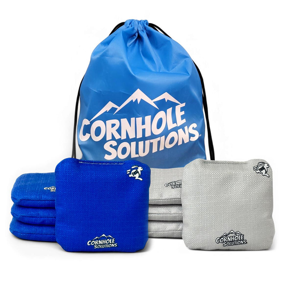 Pro Style REC Cornhole Bags – Regulation 6"x6" – Full Set of 8 (Pick 2 Colors)