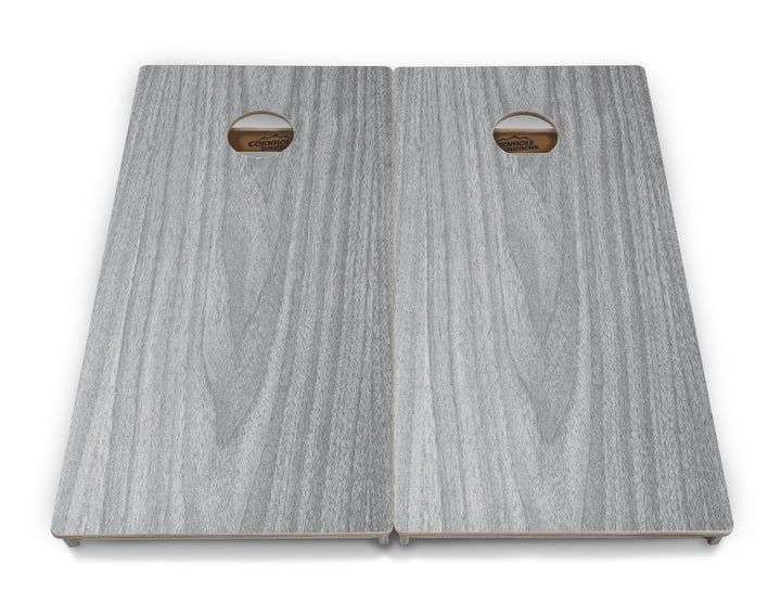 Light Grey Wood Cornhole Boards - Professional Tournament Series