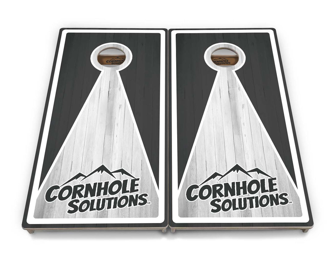 Keyhole CS Logo Cornhole Boards - Professional Tournament Series