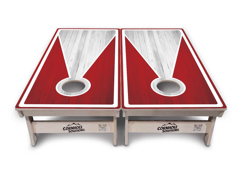 Tournament Boards - Keyhole Design Options - Professional Tournament 2'x4' Regulation Cornhole Set - 3/4″ Baltic Birch + UV Direct Print + UV Clear Coat