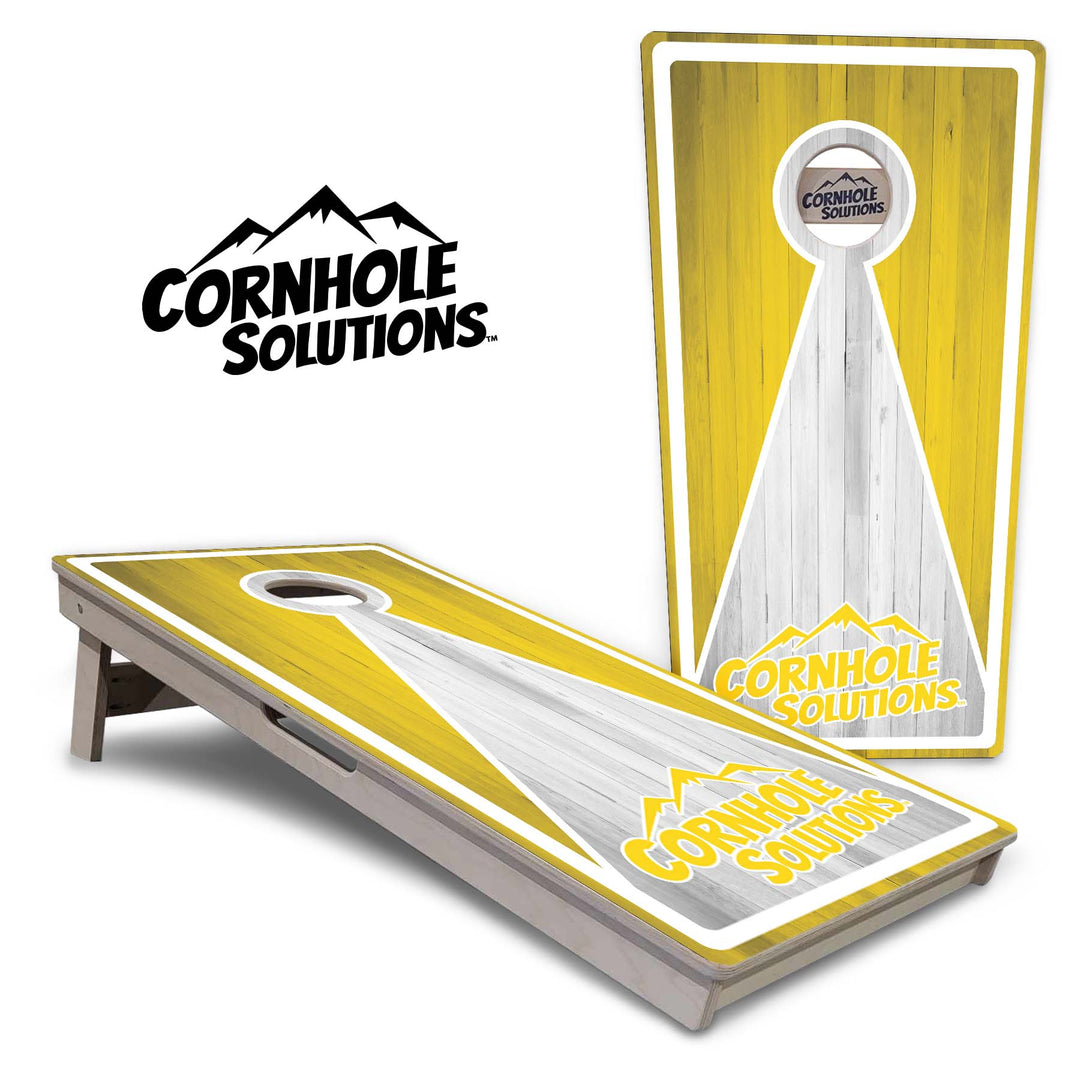 Keyhole CS Logo Cornhole Boards - Professional Tournament Series