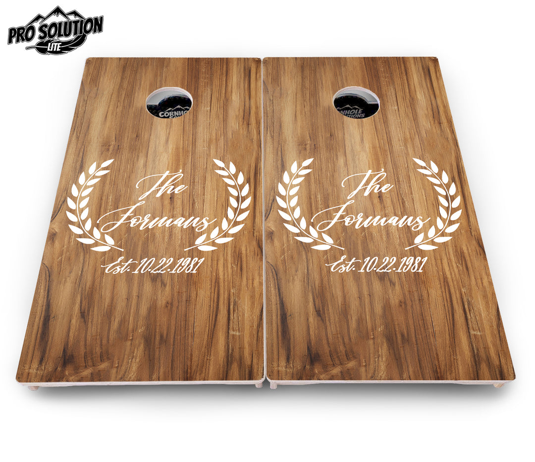 Laurel Cornhole Boards - Pro Solution Lite Series