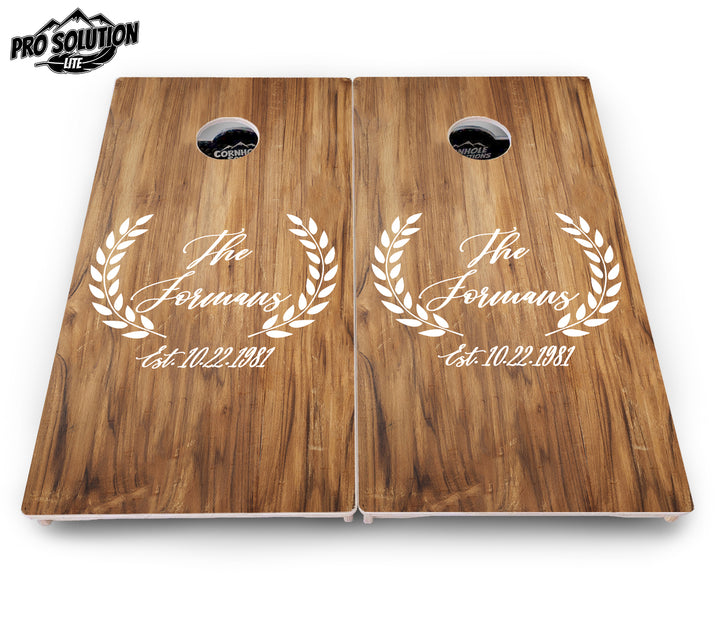 Laurel Cornhole Boards - Pro Solution Lite Series