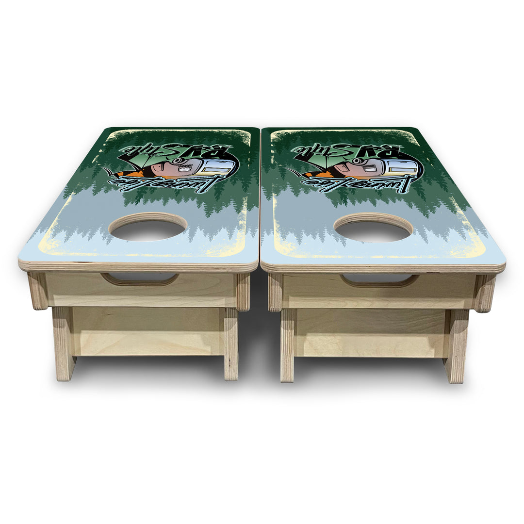Mini Cornhole Boards - Living Life RV Style