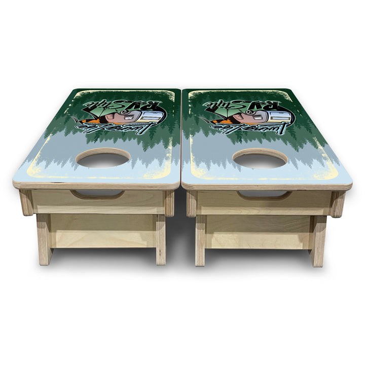 Mini Cornhole Boards - Living Life RV Style