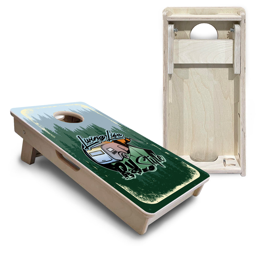 Mini Cornhole Boards - Living Life RV Style