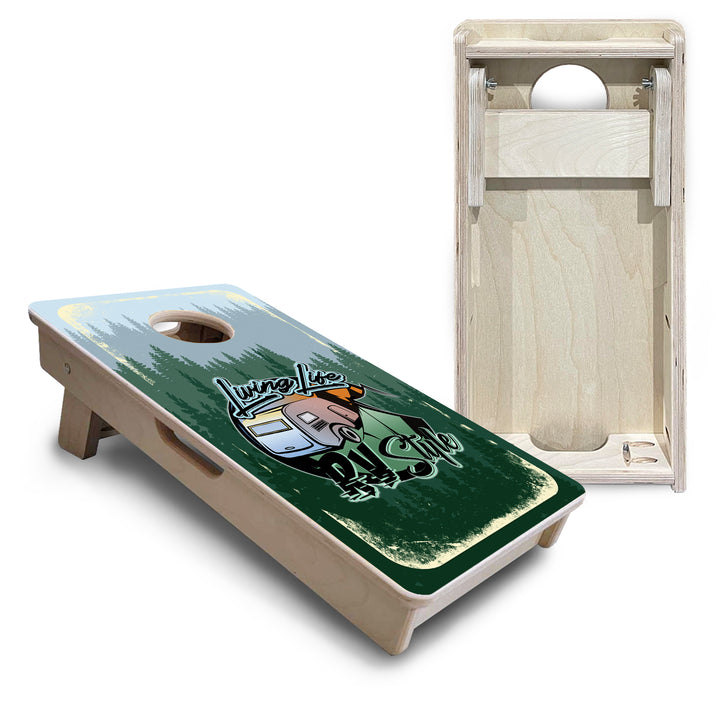 Mini Cornhole Boards - Living Life RV Style