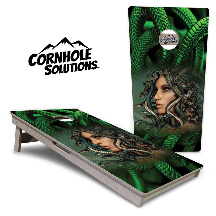 Greek Mythology Cornhole Boards - Professional Tournament Series