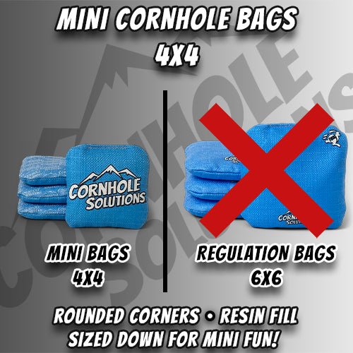 Mini 4"x4" Bags - Set of 8