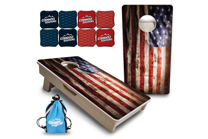 Mini Cornhole Boards - American Flag589