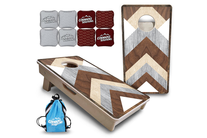 Mini Cornhole Boards - Pallet Wood