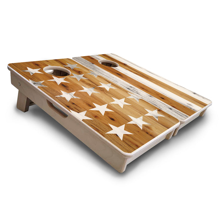 Mini Cornhole Boards - Large Stars & Stripes