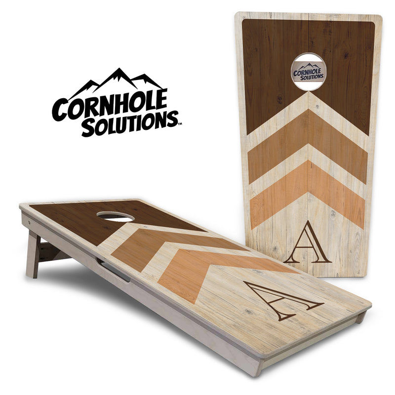 Tournament Boards - Wedding Arrows  - Professional Tournament 2'x4' Regulation Cornhole Set - 3/4″ Baltic Birch + UV Direct Print + UV Clear Coat