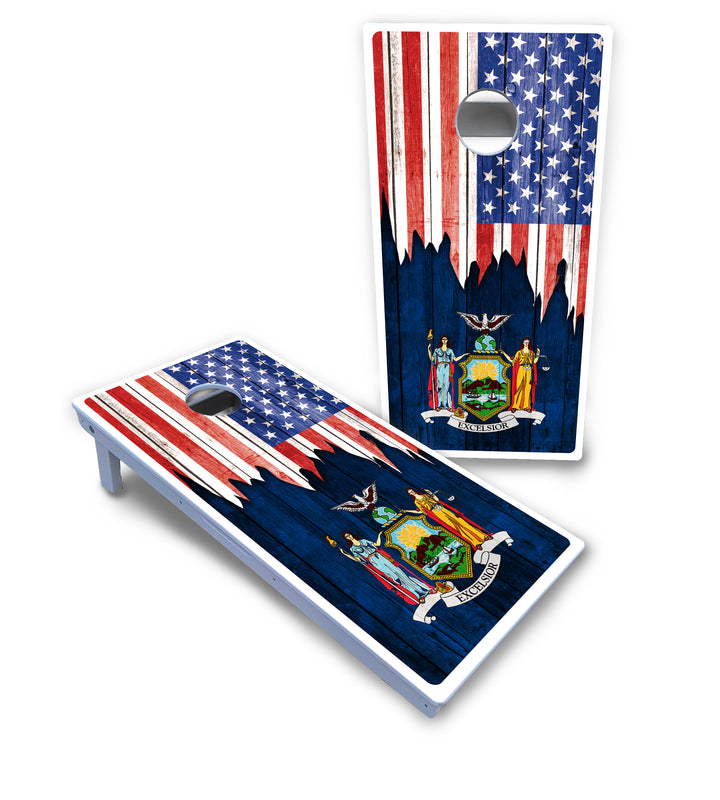 State Flag Designs New Mexico to South Carolina Cornhole Boards - All Weather Series