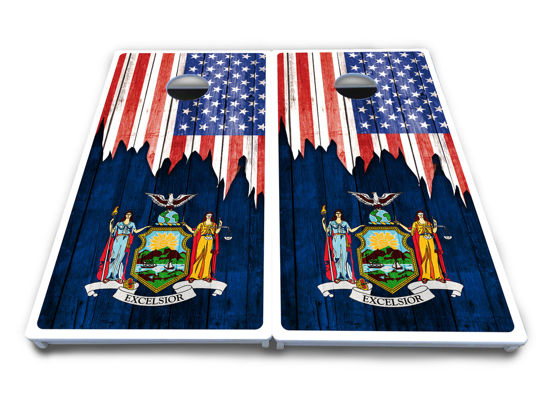 State Flag Designs New Mexico to South Carolina Cornhole Boards - All Weather Series