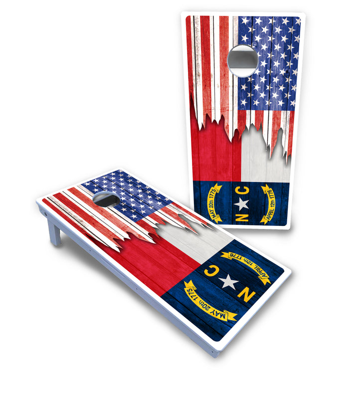 State Flag Designs New Mexico to South Carolina Cornhole Boards - All Weather Series